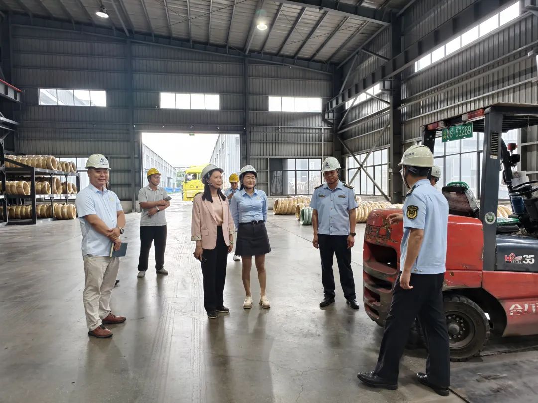 區(qū)領(lǐng)導(dǎo)率隊(duì)開(kāi)展市場(chǎng)監(jiān)管領(lǐng)域安全檢查